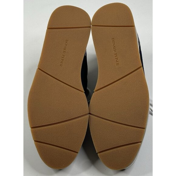 Donald Pliner Daisey Lace-Up Wedge Navy Blue Suede Sneakers Womens Size 8.5M New - Picture 11 of 11